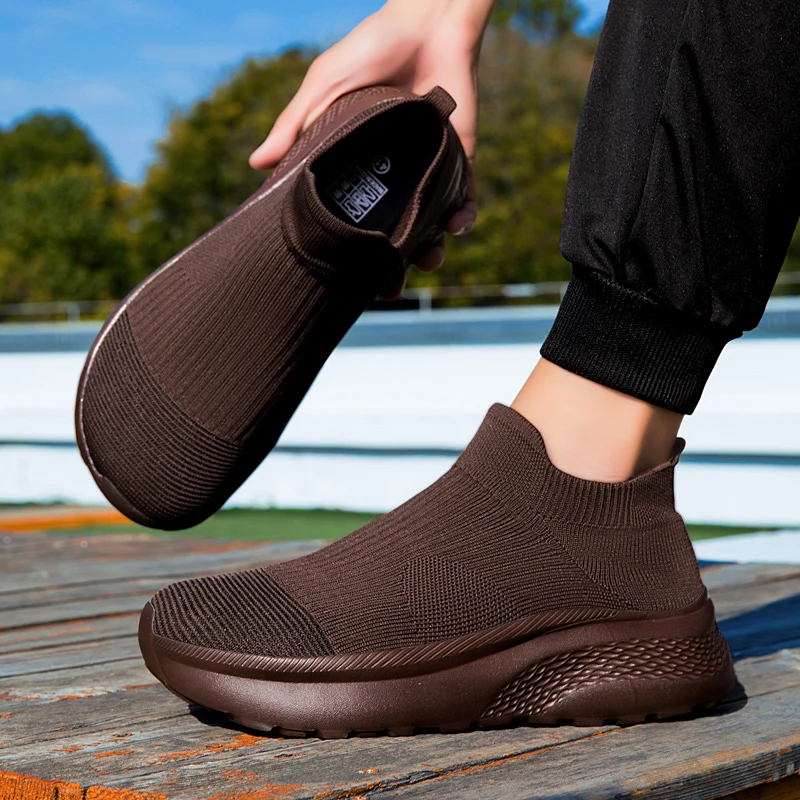 Knit Stabilizer Stretch - Geniş Burunlu Örgü Spor Ayakkabı Erkek