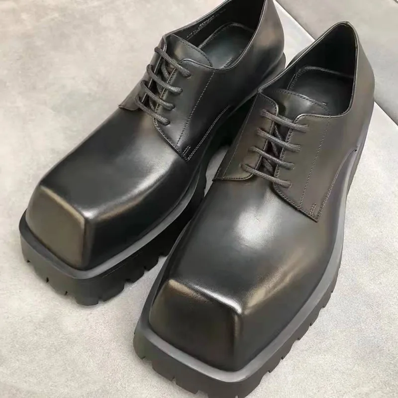 Sewing Latex - Erkek Loafer'ları Deri Motosiklet Botları Timsah