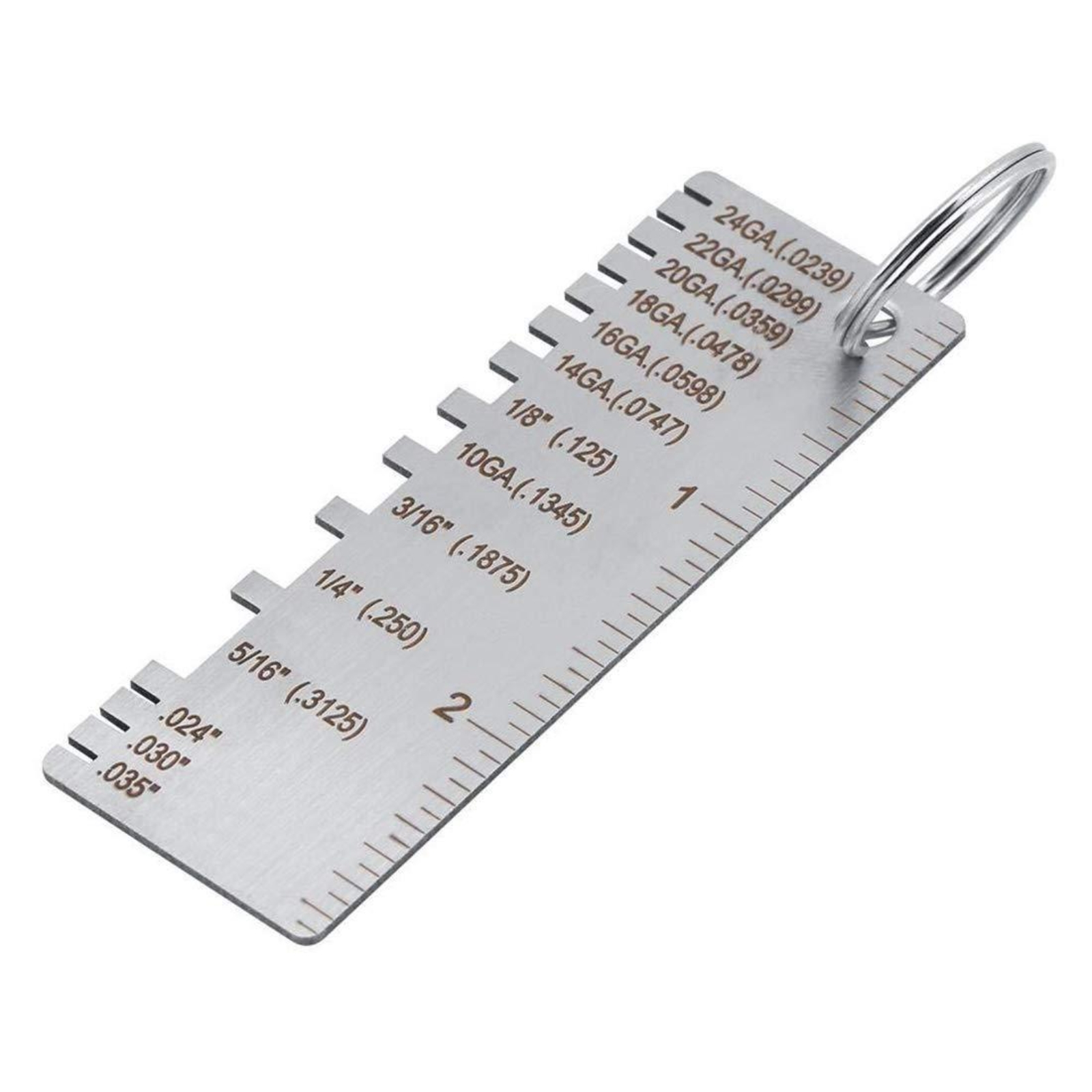 Seam Gauge Metal - Kaynak Muayene Ölçer Ölçüm İşaretleri Metal
