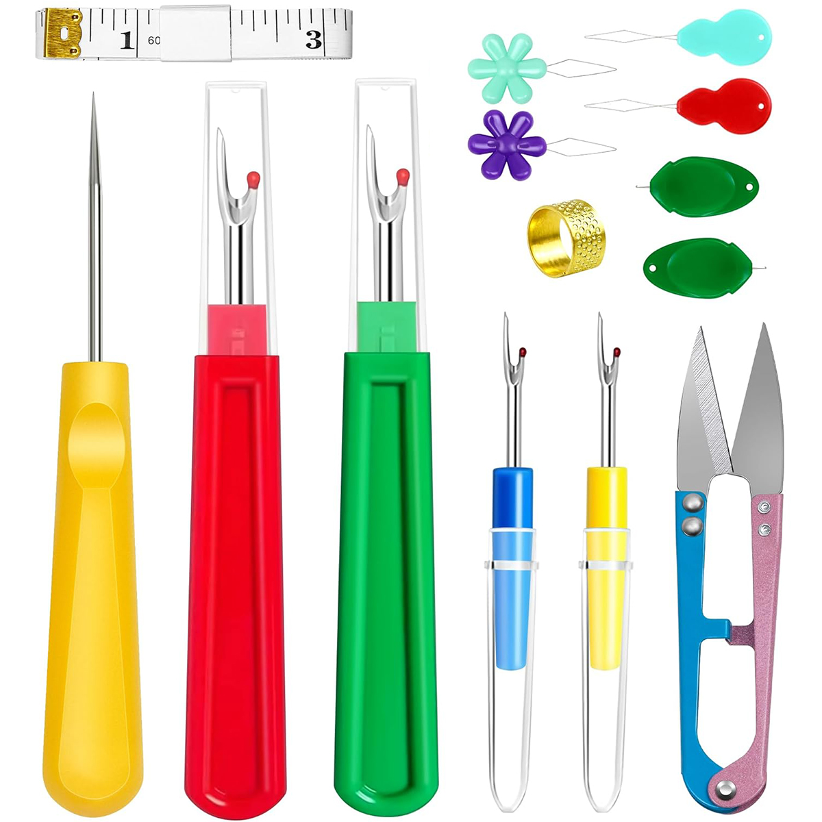 Seam Ripper Tool - Profesyonel Dikiş Rippers Kiti Iplik Snips