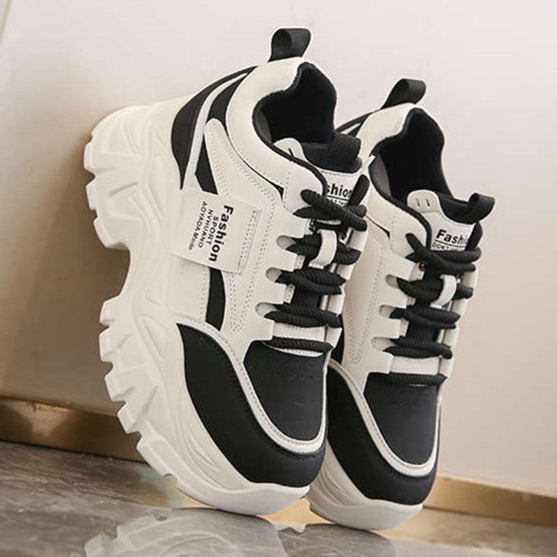 Sewing Cotton - Yeni Moda Platform Spor Ayakkabılar 8cm