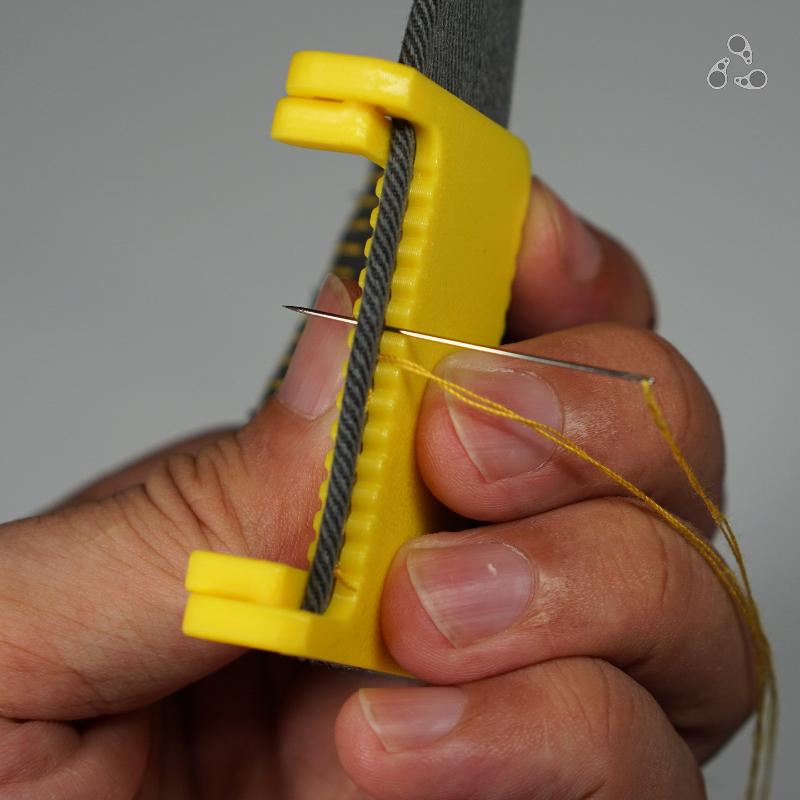 Seam Gauge Metal - 2 adet taşınabilir ölçüm aracı dikiş