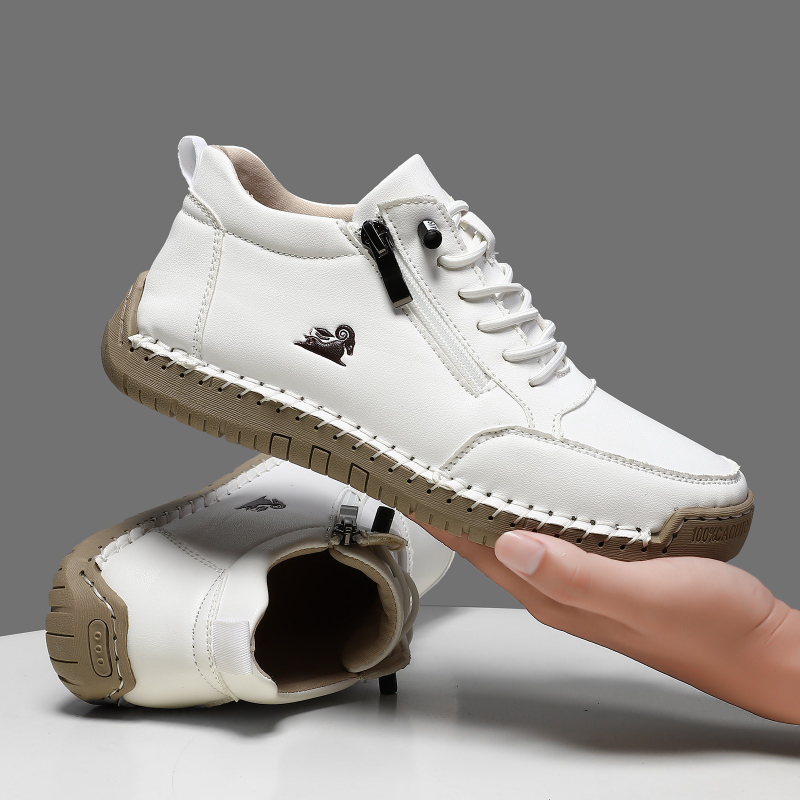 Sewing Latex - Kadın spor ayakkabı el yapımı deri
