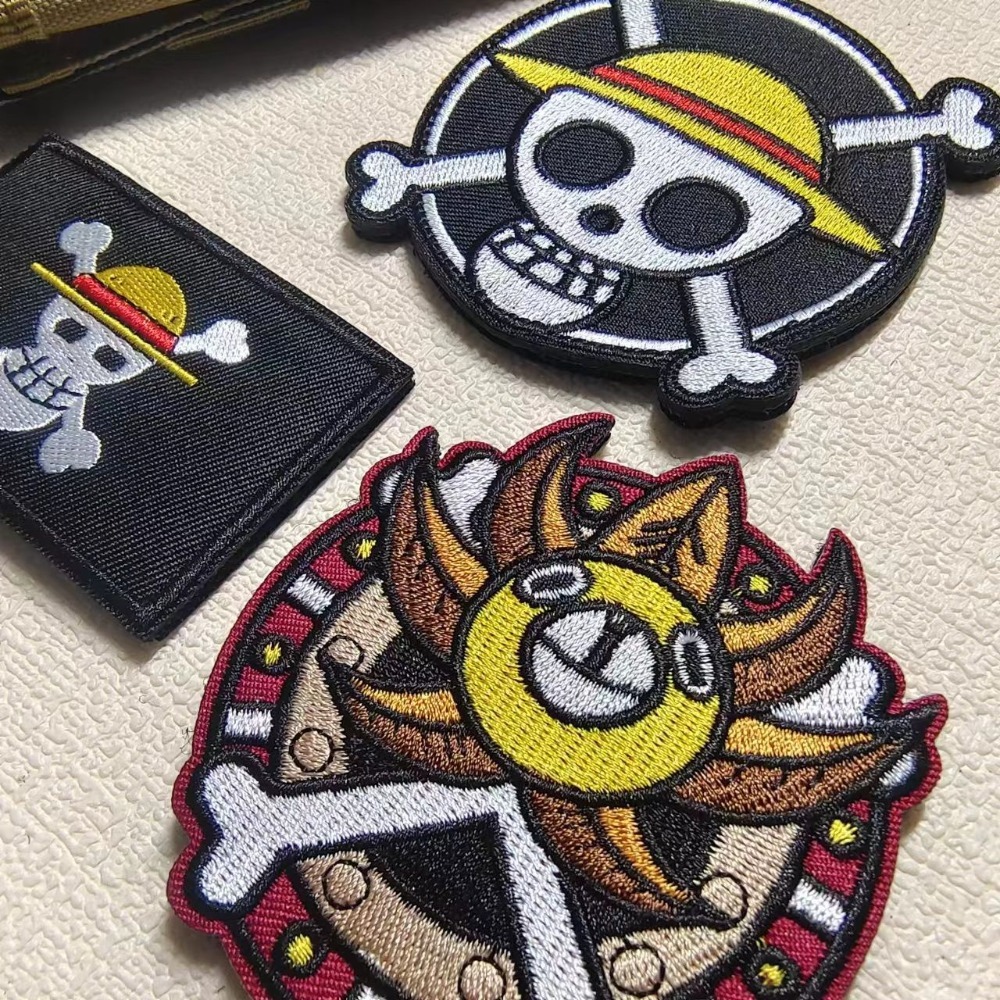 One Piece Çizgi Film kolluk ya - Velcro Sew On incelemesi ve fiyatı