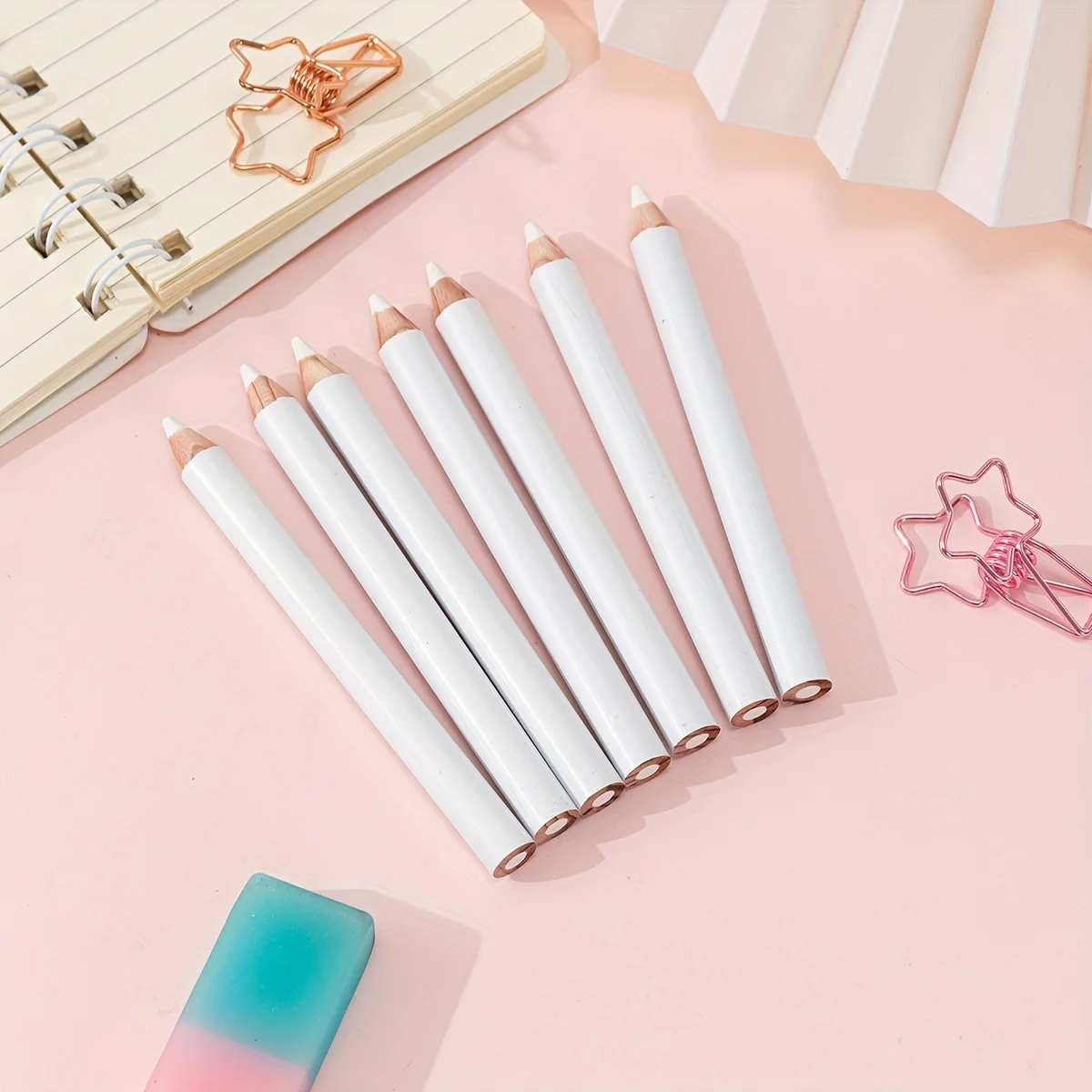 6 adet Beyaz Terzi Kalemi Moda - Fabric Marking Pen incelemesi ve fiyatı