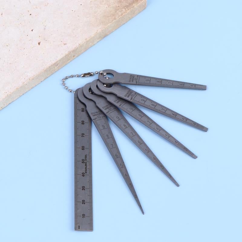 6 adet Feeler ölçüm aracı koni - Seam Gauge Metal incelemesi ve fiyatı