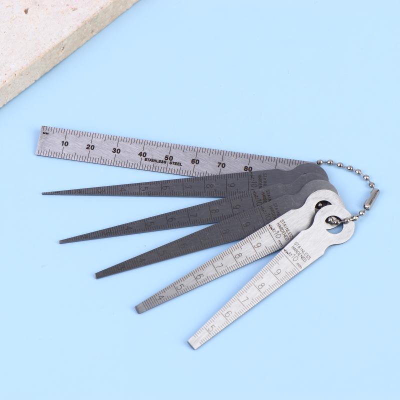 6 adet Feeler ölçüm aracı koni - Seam Gauge Metal incelemesi ve fiyatı