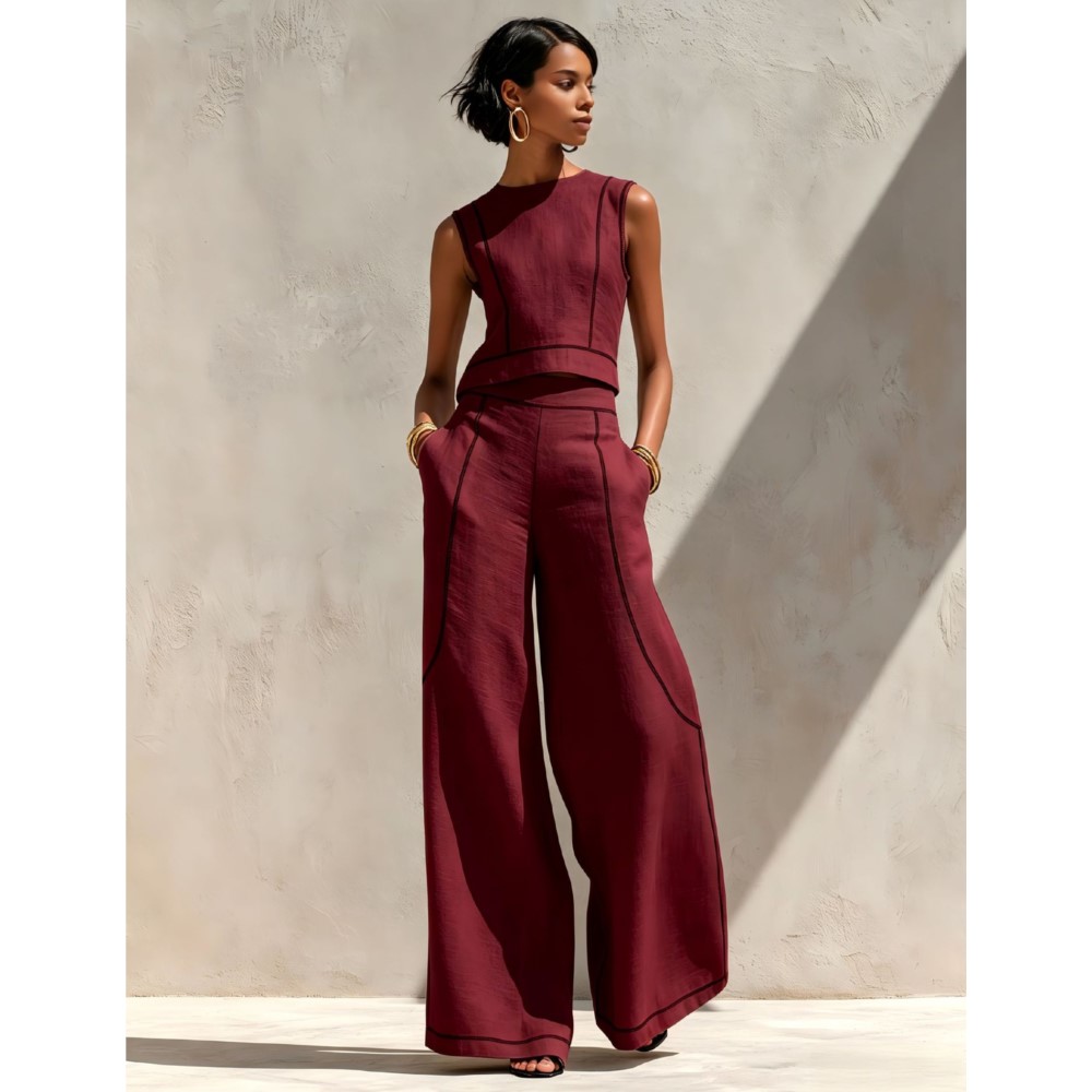 Moda Çizgili Renk Eşleşen kadı - Sewing Vest incelemesi ve fiyatı