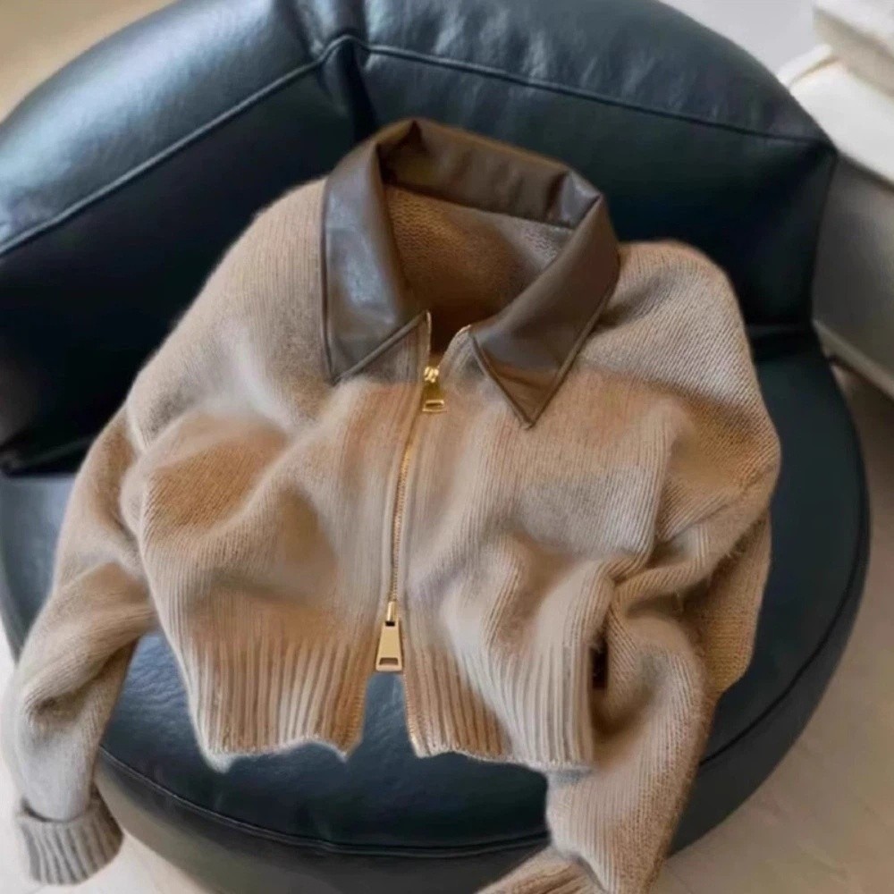 Deri Yaka Fermuarlı Ön Kazak H - Sewing Front Zipper incelemesi ve fiyatı
