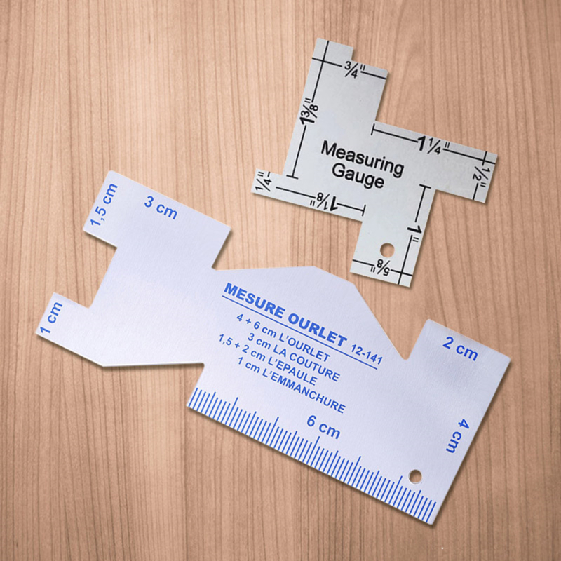Hassas Dikiş Ölçüm Cetveli Met - Seam Gauge Metal incelemesi ve fiyatı