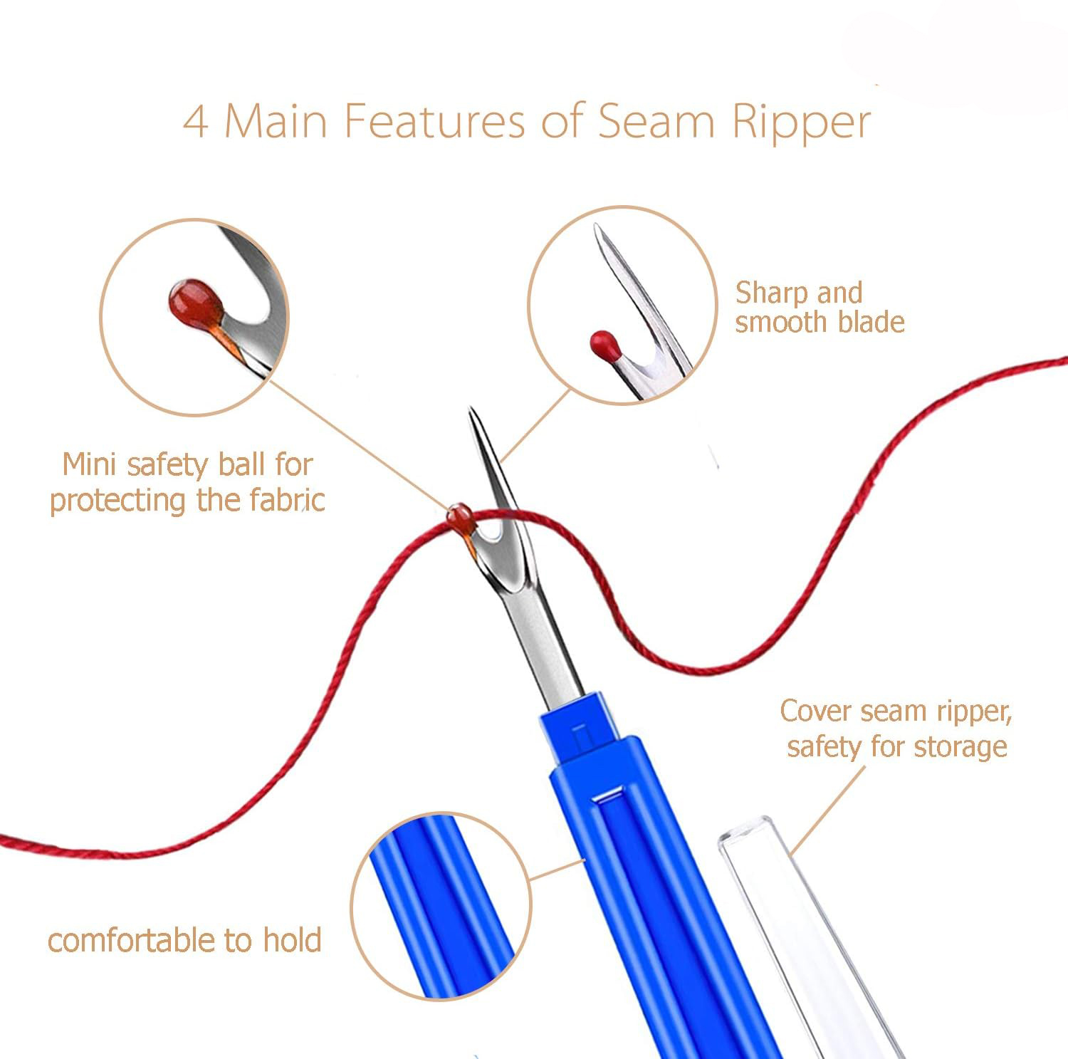 Dikiş Açıcı Seti Dikiş İpliği  - Seam Ripper Tool incelemesi ve fiyatı
